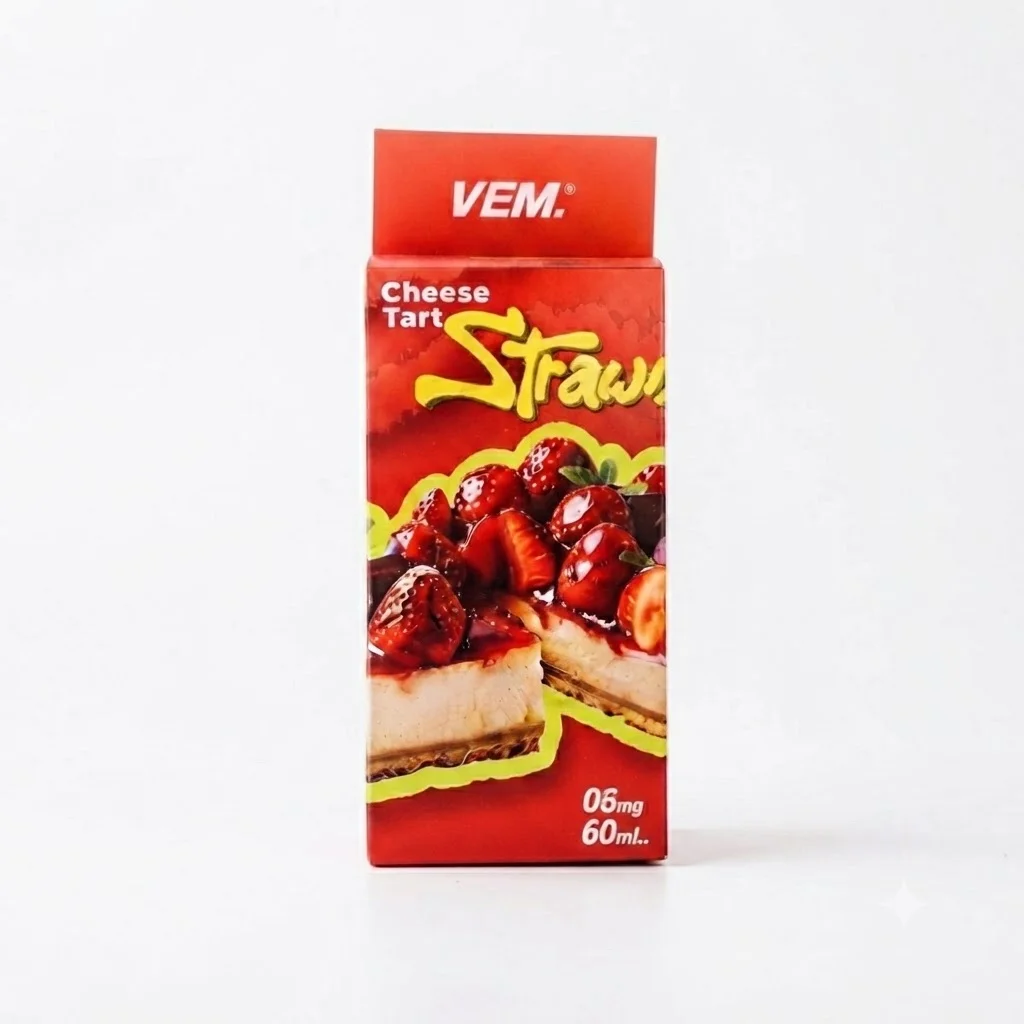 Strawberry Cheese Tart 60ml - 6mg