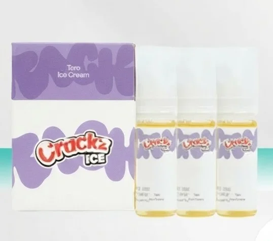 Crackz Ice Pack Taro Ice Cream 25mg 15ml