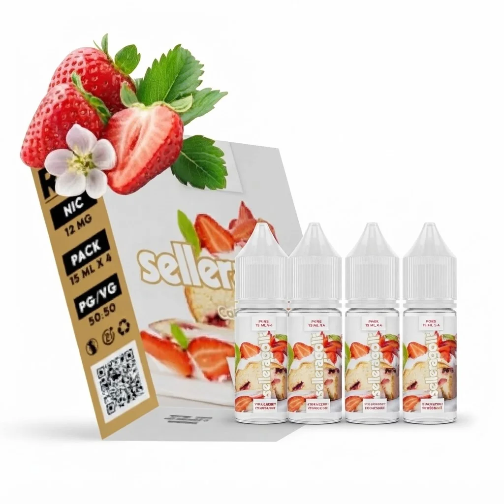 Selleragoll Creamy Pods Friendly Series 15ml - Strawberry Poundcake 12mg