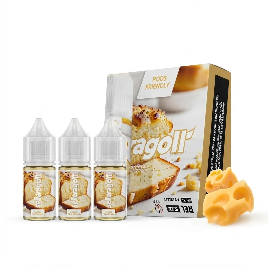 Selleragoll Creamy Pods Friendly Series 15ml - Cheese Poundcake 12mg