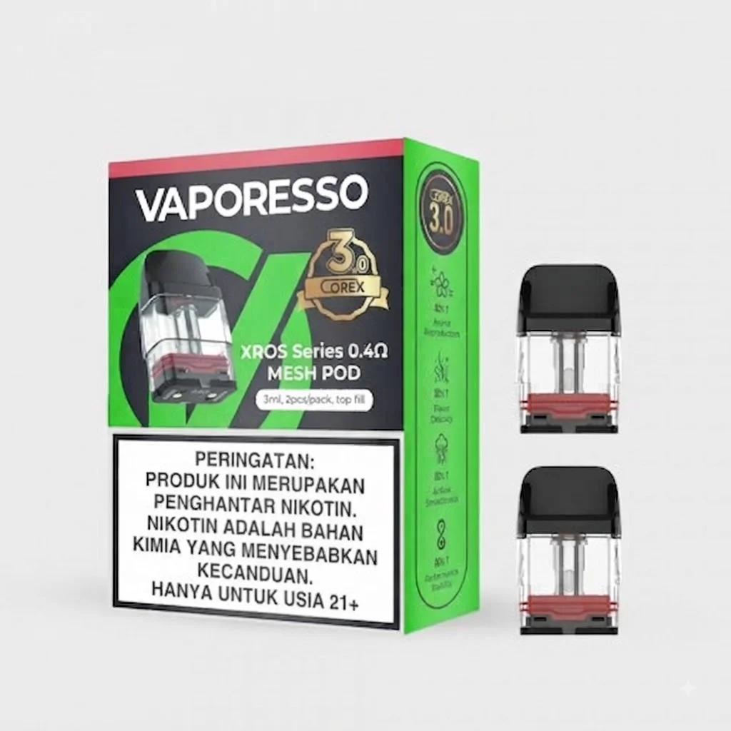 Cartridge Vaporesso Xros (3ML) - 0.4 Ohm