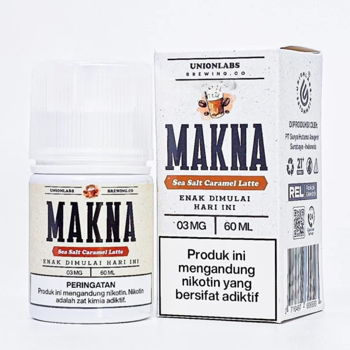 Makna Seasalt 60ml - Caramel Latte 6mg