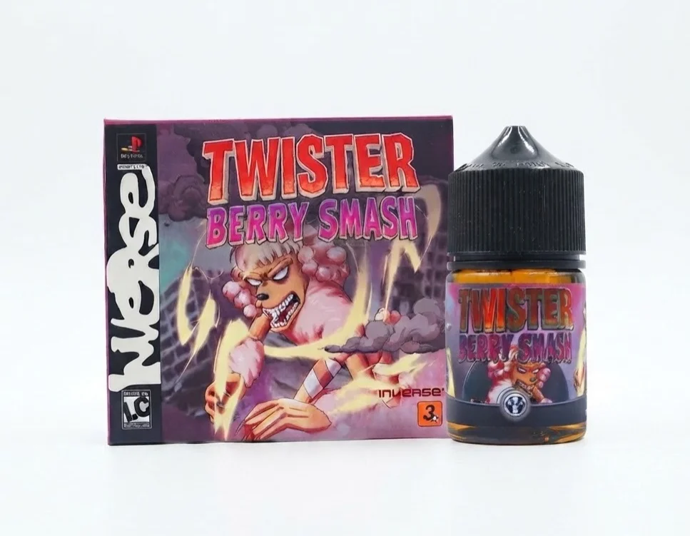 Inverse Crunchy Series 60ml - Twister Berry Smash 3mg