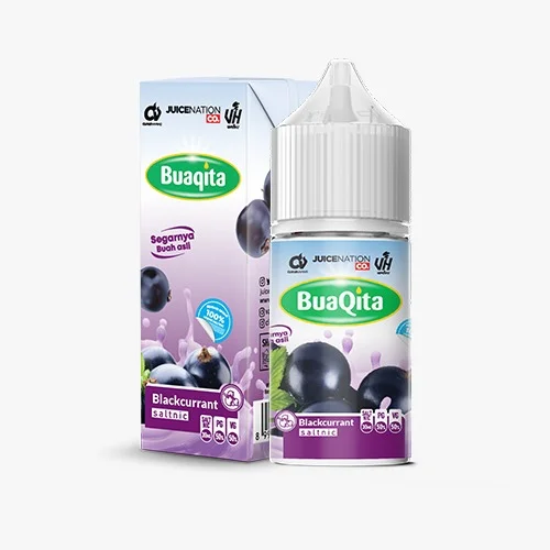 Buaqita Saltnic 30ml - Blackcurrant 30mg