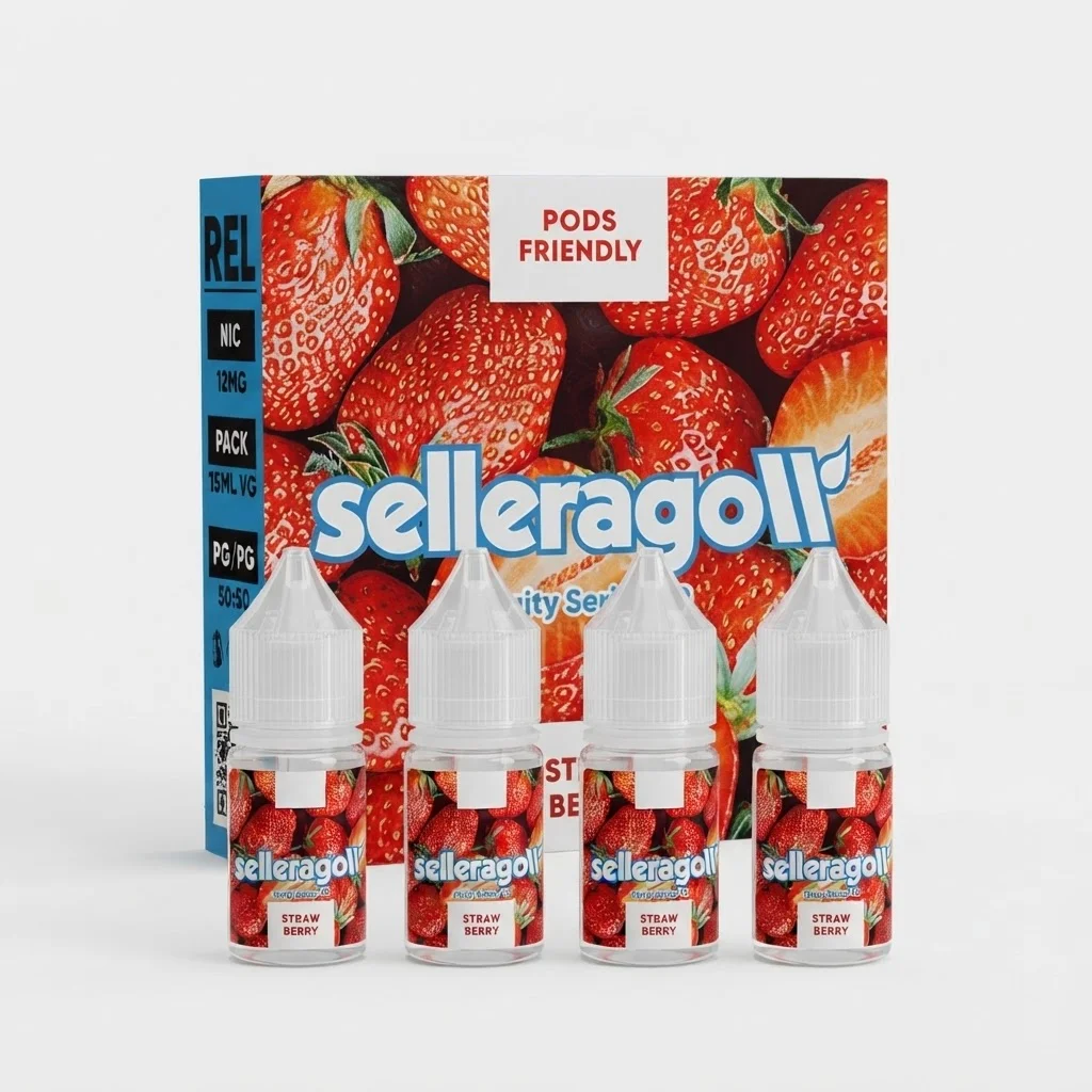 Selleragoll Fruity Pods Friendly Series 15ml - V2 Strawberry 12mg