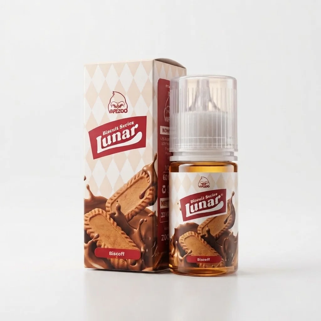 Lunar Saltnic Biscuit Series 30ml - Biscuit Biscoff 30mg
