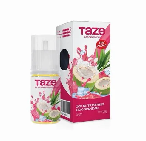 Taze Saltnic Ice Nutri Series 30ml - Coco Pandan 30mg