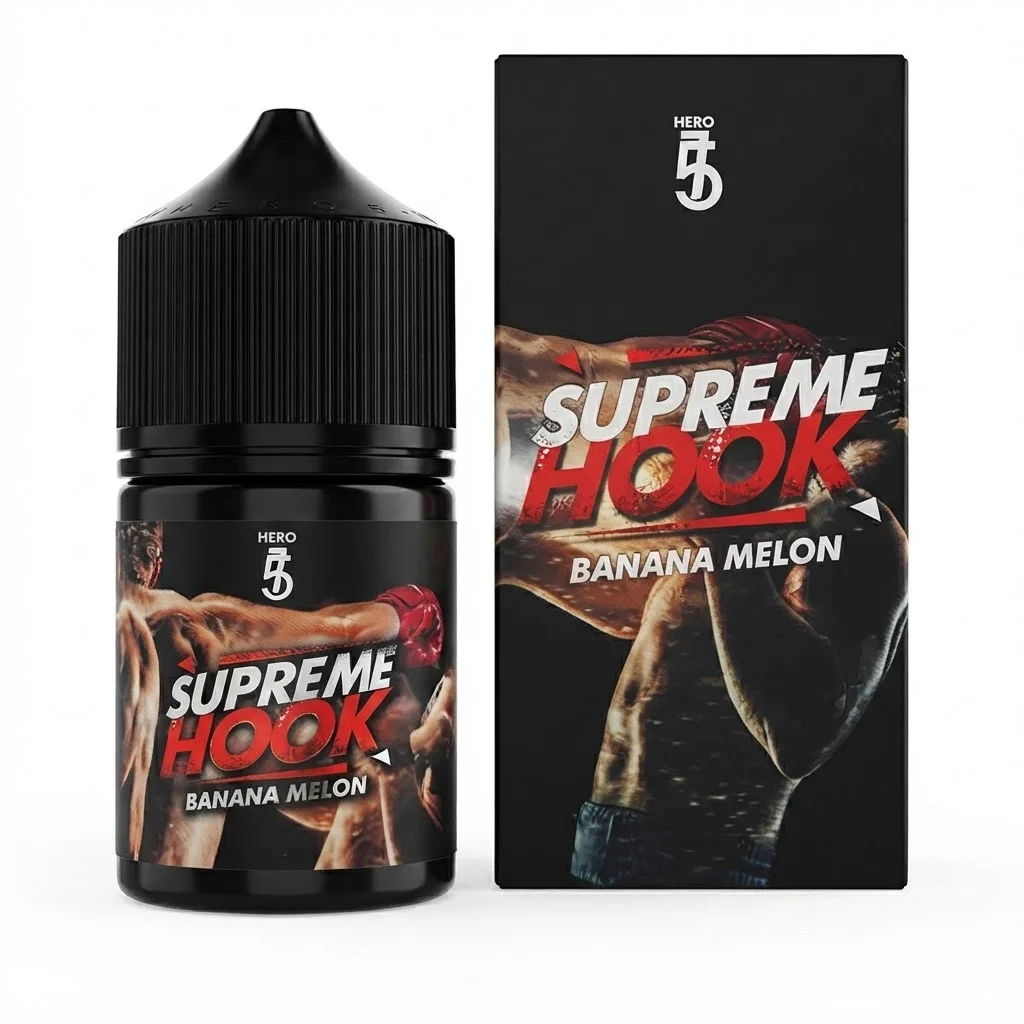 Supreme Hook 60ml - Banana Melon 6mg