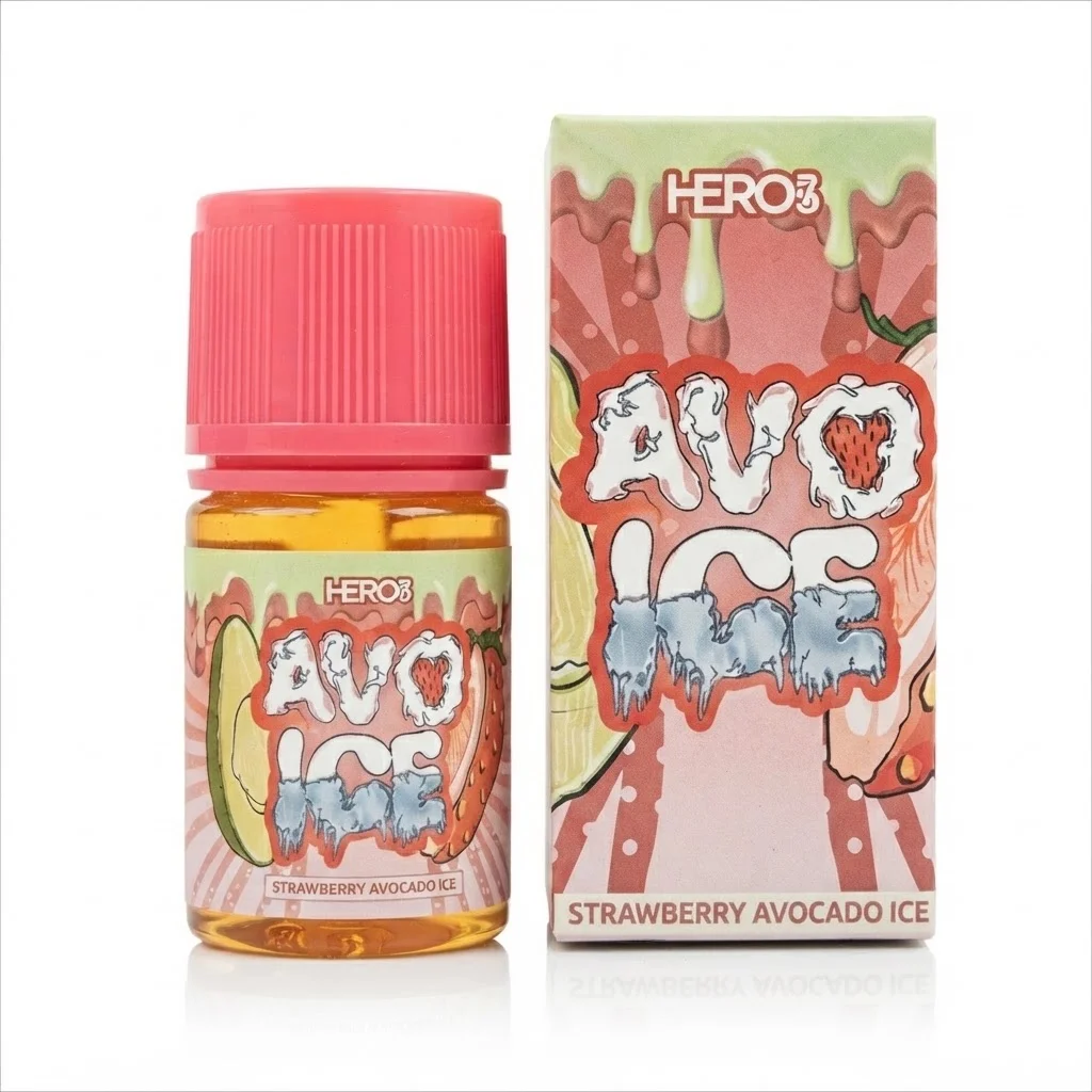 Avo Ice 60ml - Strawberry Avocado Ice 3mg