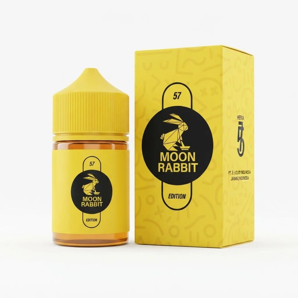 Moon Rabbit 60ml - Strawberry Peanut Mochi 6mg