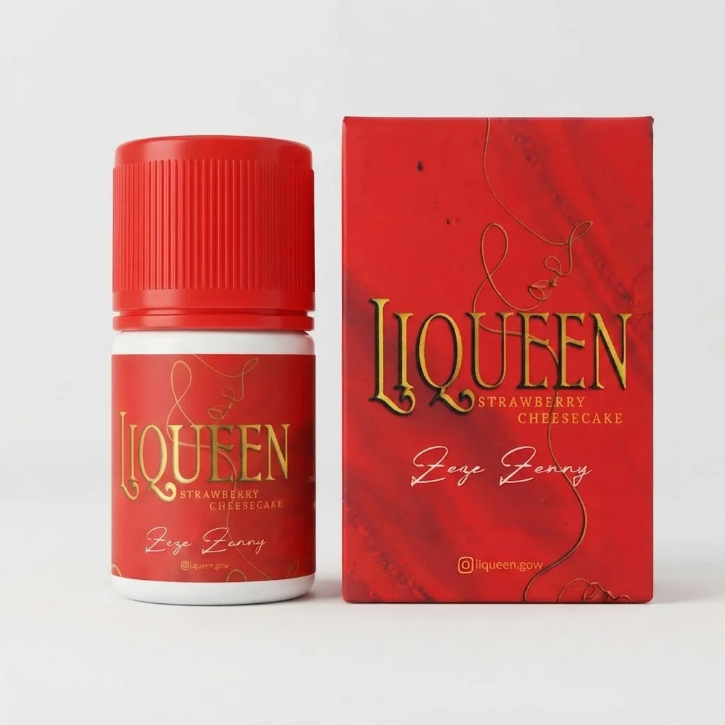 Liqueen 60ml - V2 Strawberry Cheesecake 6mg