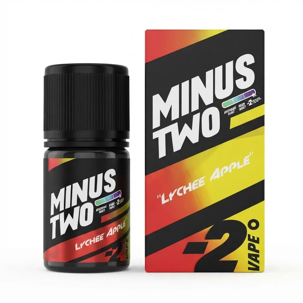 Minus Two 60ml - V10 Lychee Apple 3mg