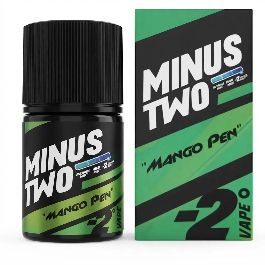 Minus Two 60ml - V5 Mango Pen 3mg
