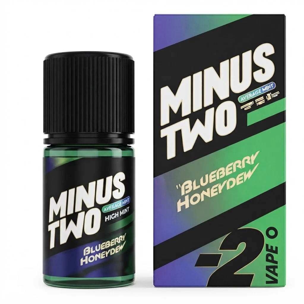 Minus Two 60ml - V9 Blueberry Honeydew 3mg