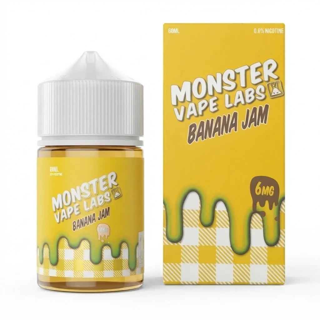 Monster Vape Labs 60ml - Banana 3mg