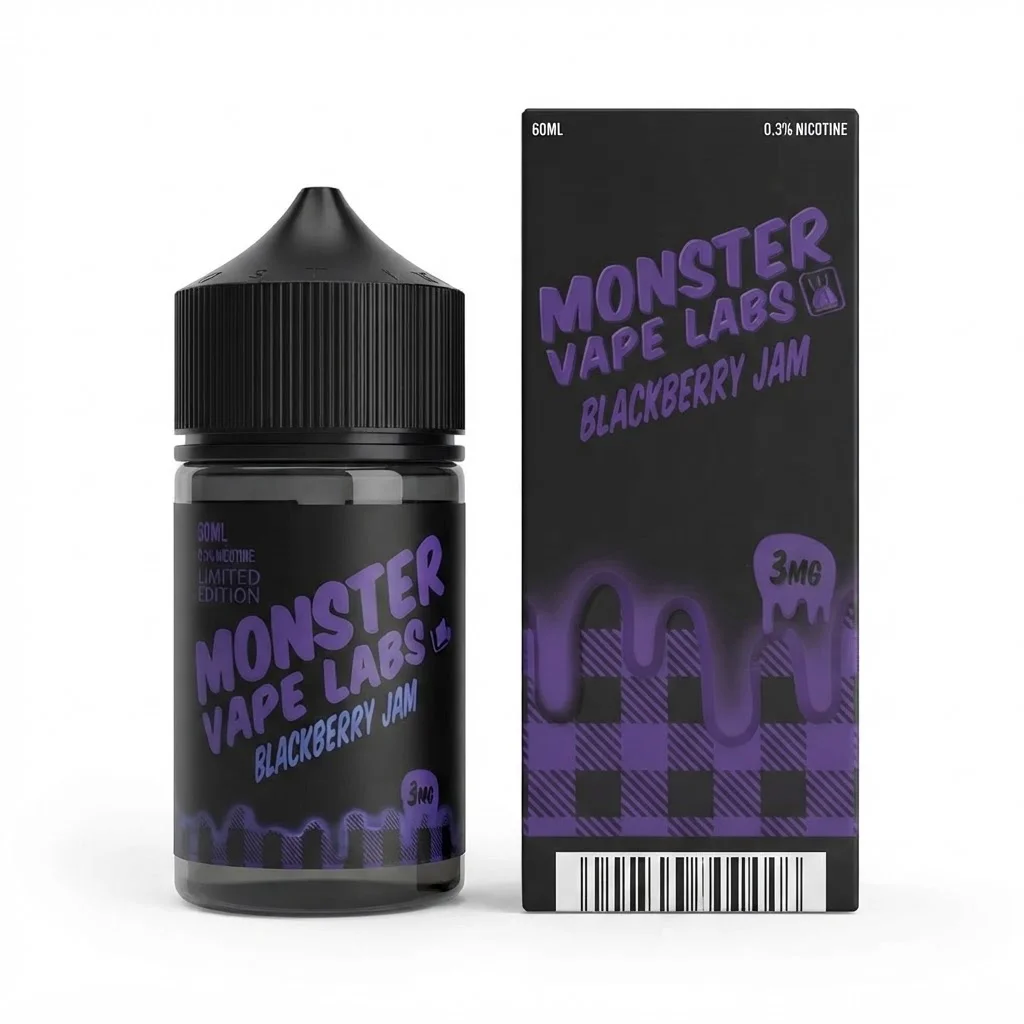 Monster Vape Labs 60ml - Blackberry 3mg