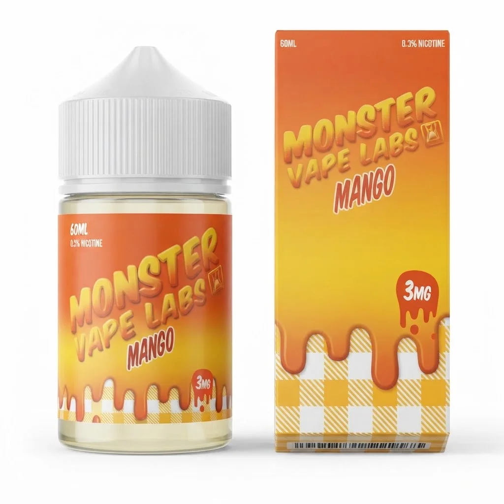 Monster Vape Labs 60ml - Mango 3mg