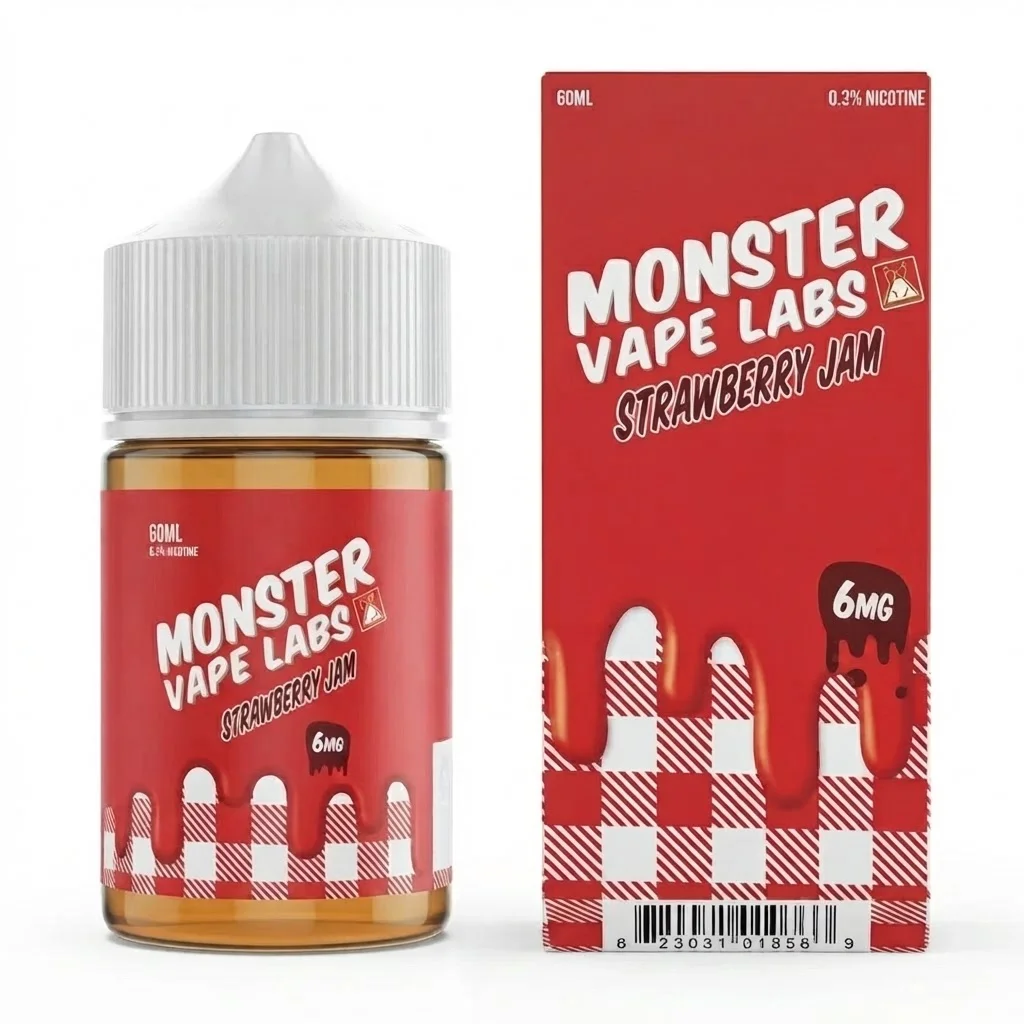 Monster Vape Labs 60ml - Strawberry 6mg
