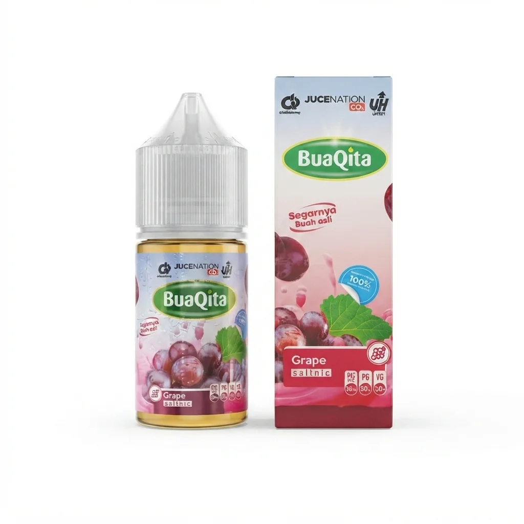 Buaqita Saltnic 30ml - Grape 30mg