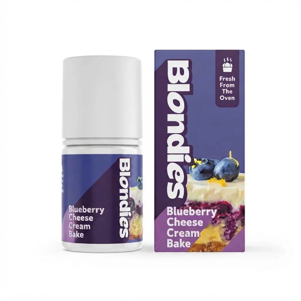 Blondies 60ml - V3 Blueberry Cheese Cream Bake 6mg