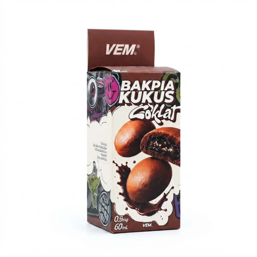 Bakpia Kukus 60ml - Coklat 9mg