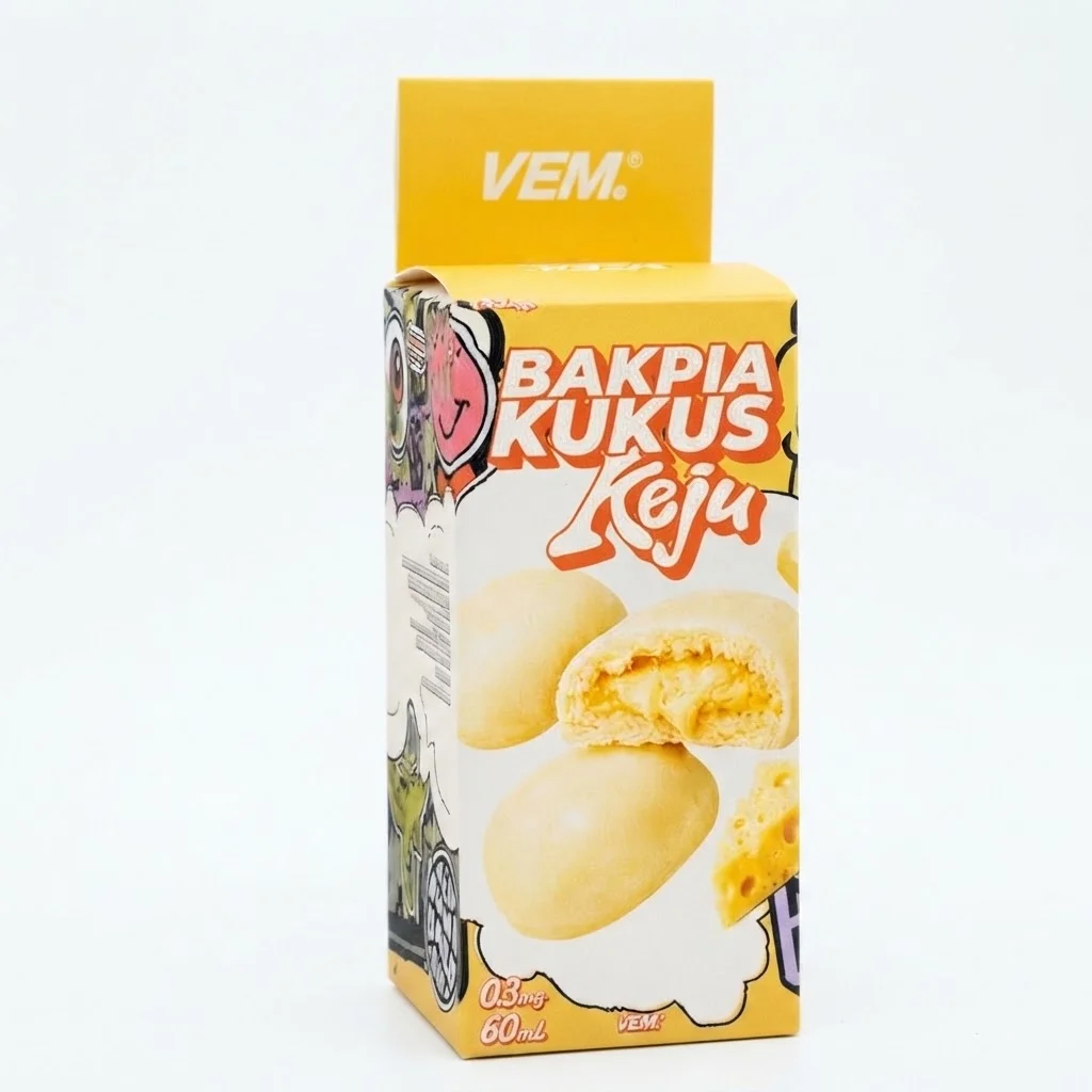 Bakpia Kukus 60ml - Keju 6mg