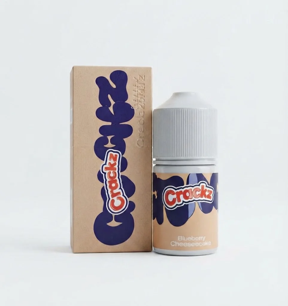 Crackz 60ml - Blueberry Cheese Cream 3mg