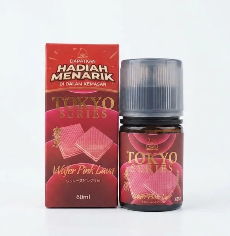 Tokyo Wafer Series 60ml - Wafer Pink Lava 3mg