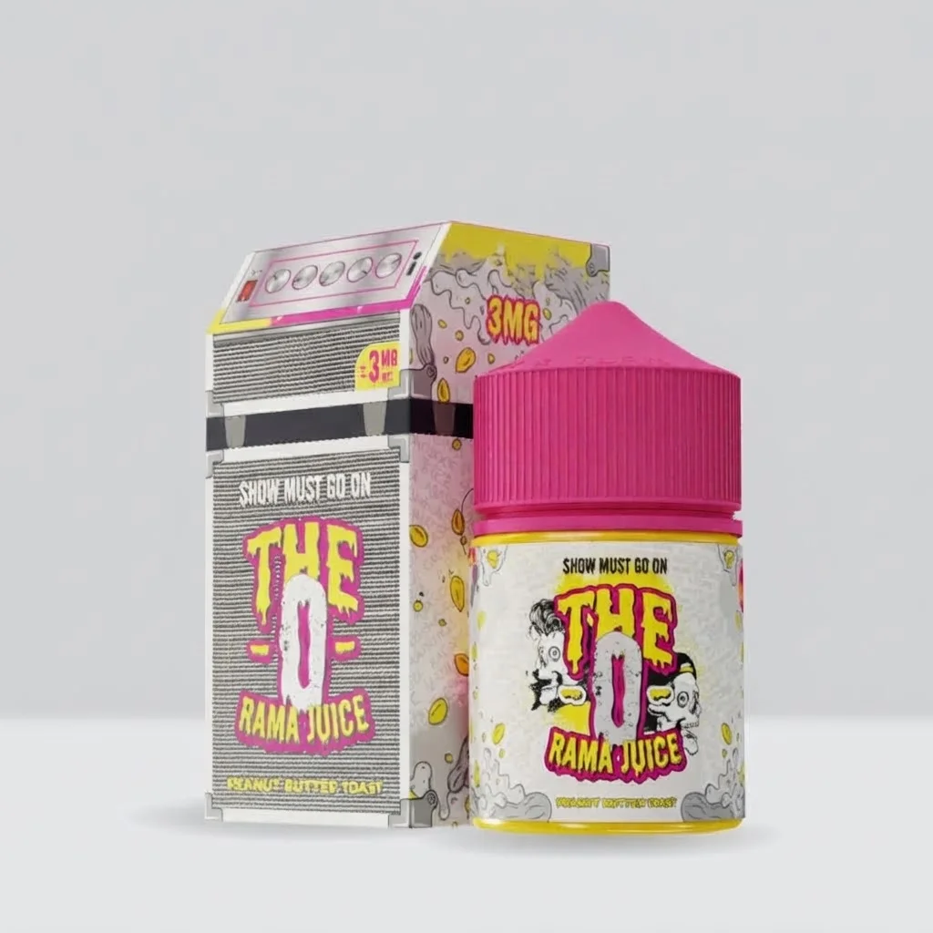 The O Rama 60ml - V2 Peanut Butter Toast 3mg