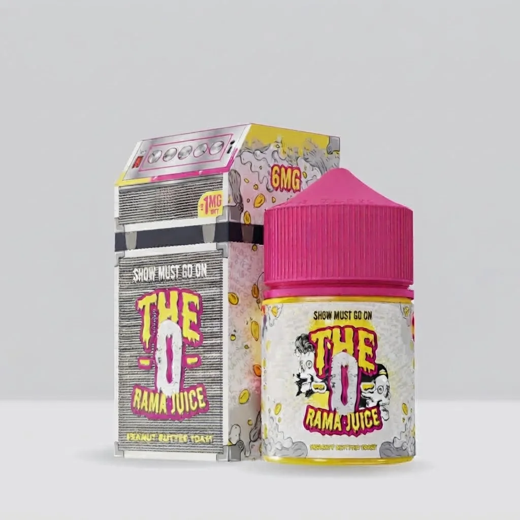 The O Rama 60ml - V2 Peanut Butter Toast 1mg