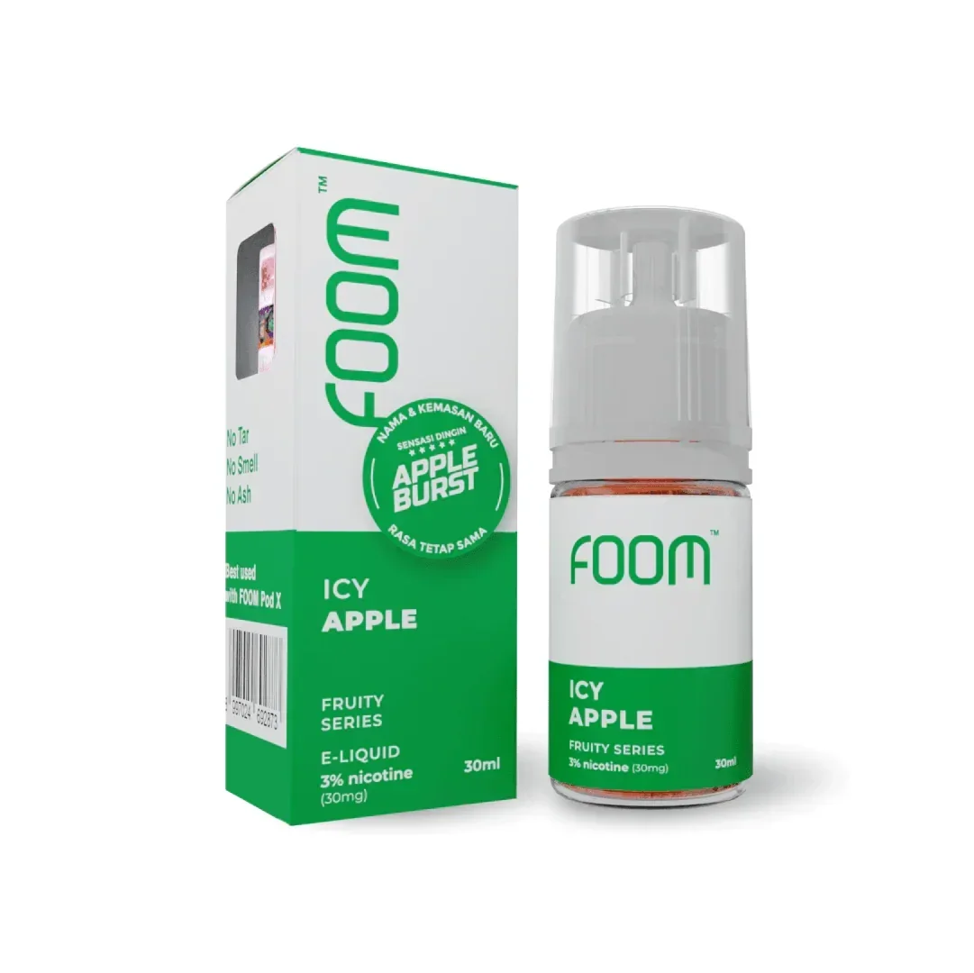 Foom Salt 30ml - Icy Apple 30mg