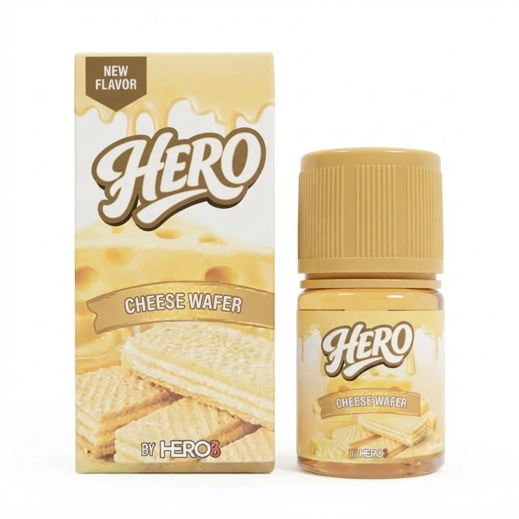 Hero57 60ml - Cheese Wafer 3mg
