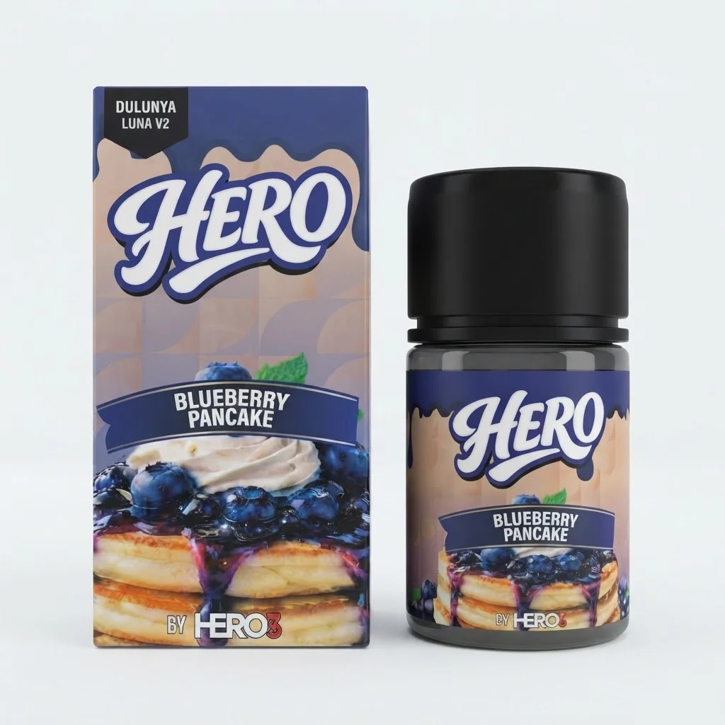 Luna Hero57 60ml - V2 Blueberry Pancake 6mg
