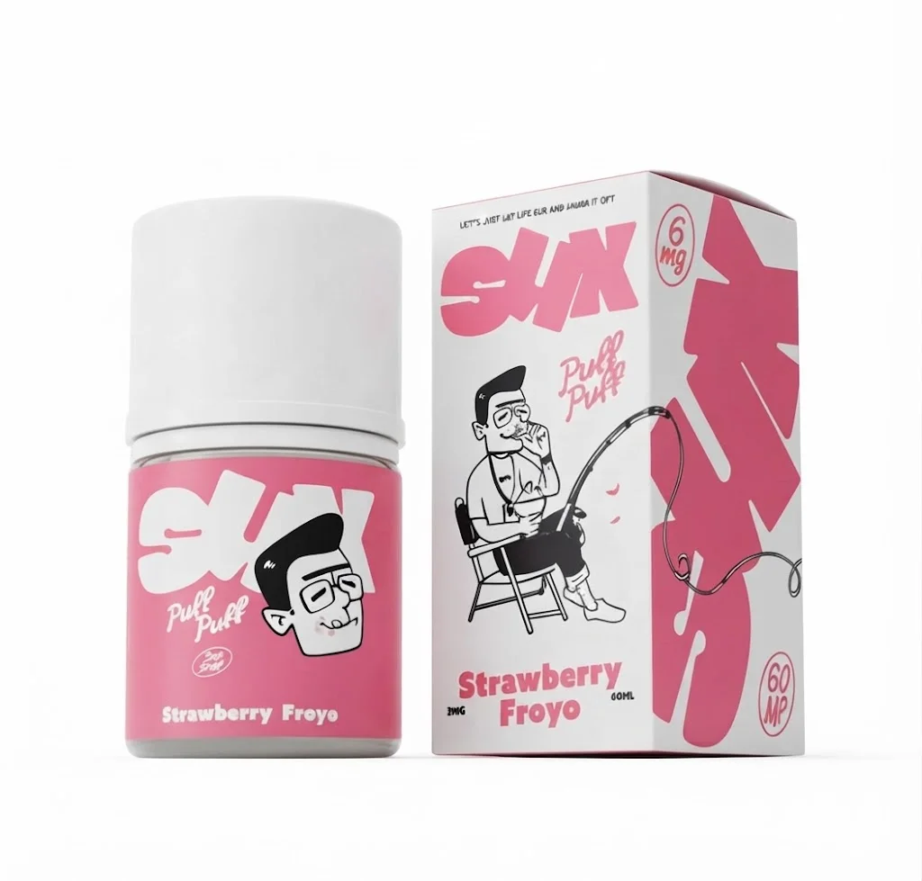 Suxx Xeed 60ml - Puff Strawberry Froyo 6mg