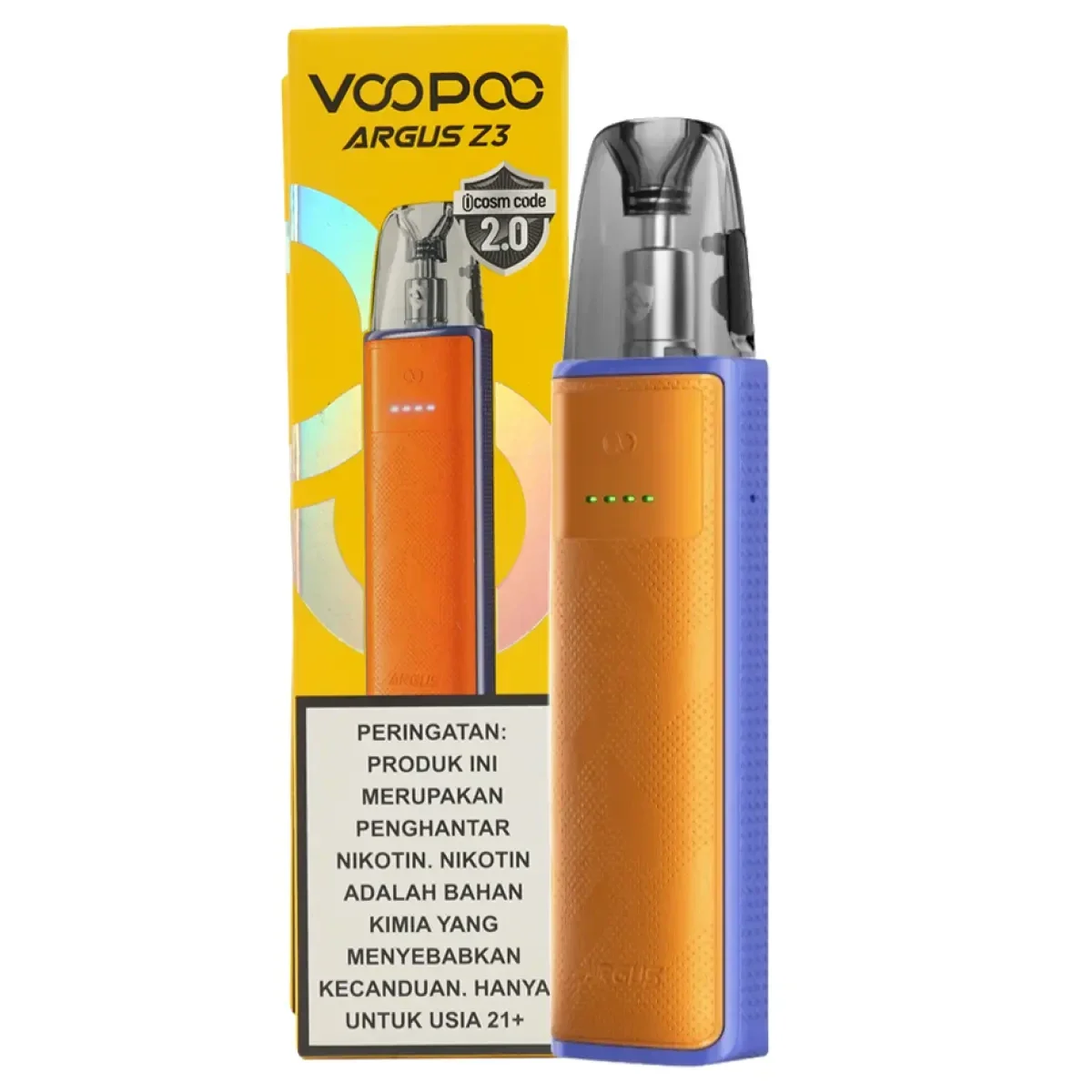 Voopoo Argus Z3 Pod Kit - Blazing Orange