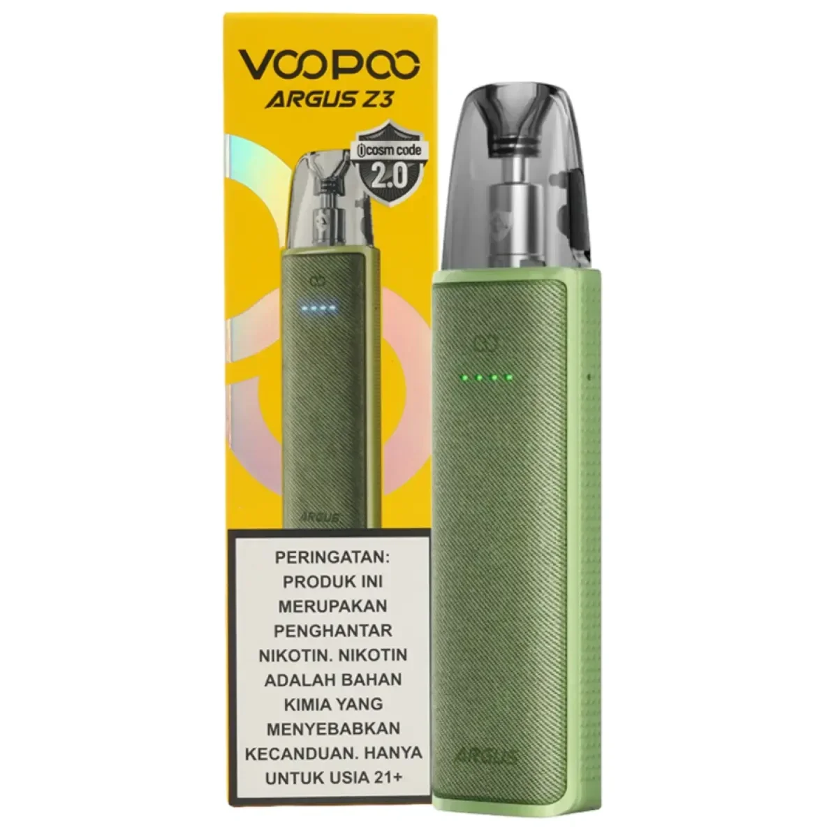 Voopoo Argus Z3 Pod Kit - Grass Green