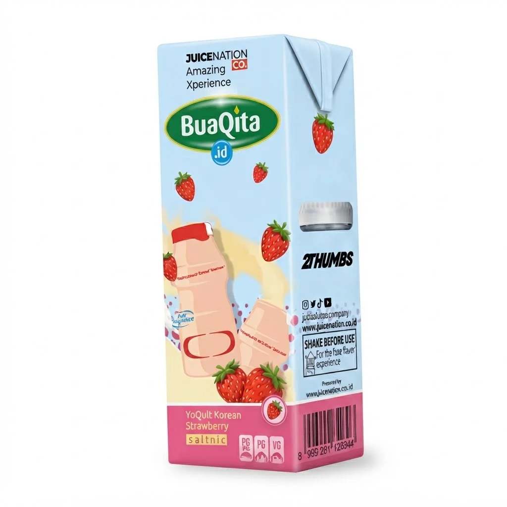 Buaqita Saltnic YoQult Series 30ml - Korean Strawberry 30mg