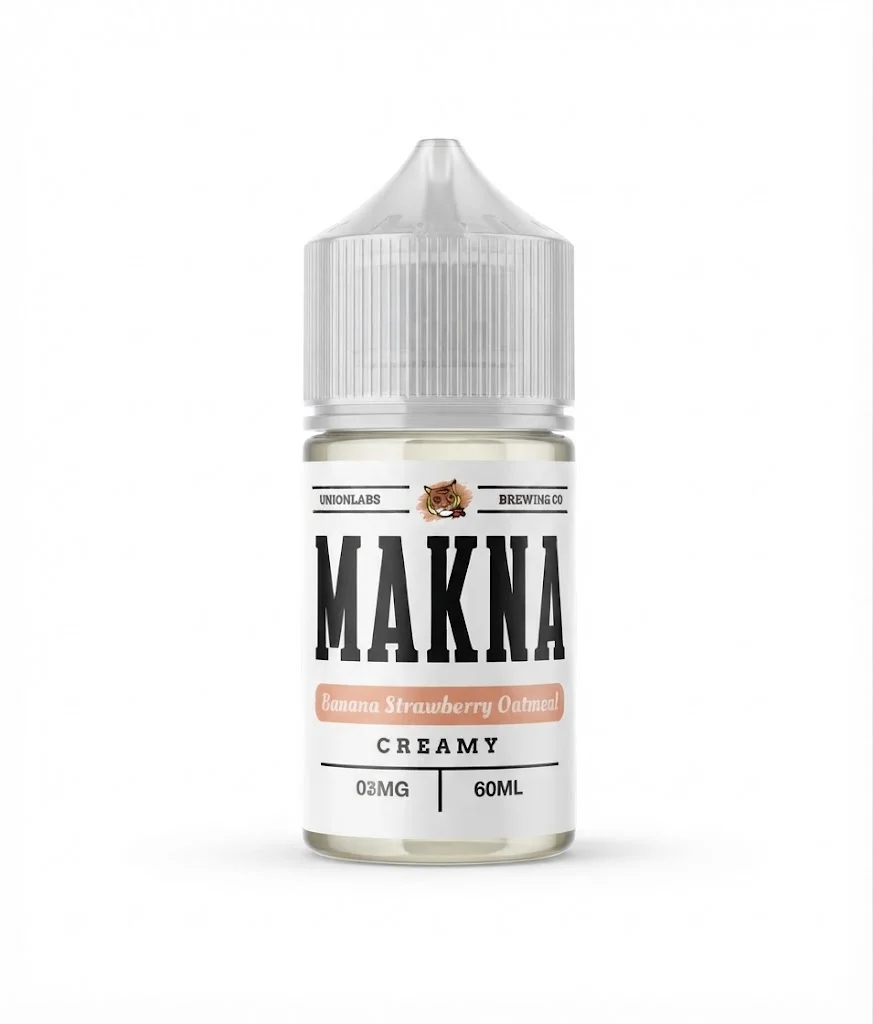 Makna 60ml - Banana Strawberry Oatmeal 3mg