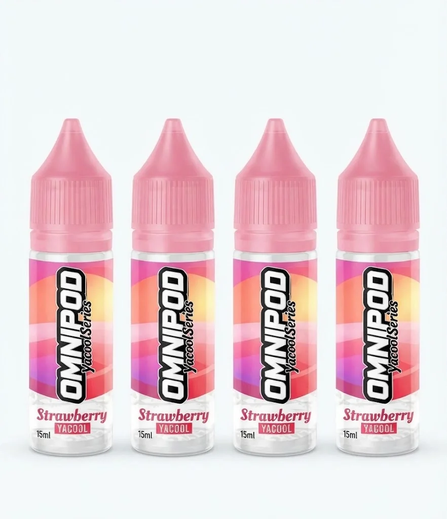 Omnipod Pods Friendly Yacool Series 15ml - Strawberry 12mg