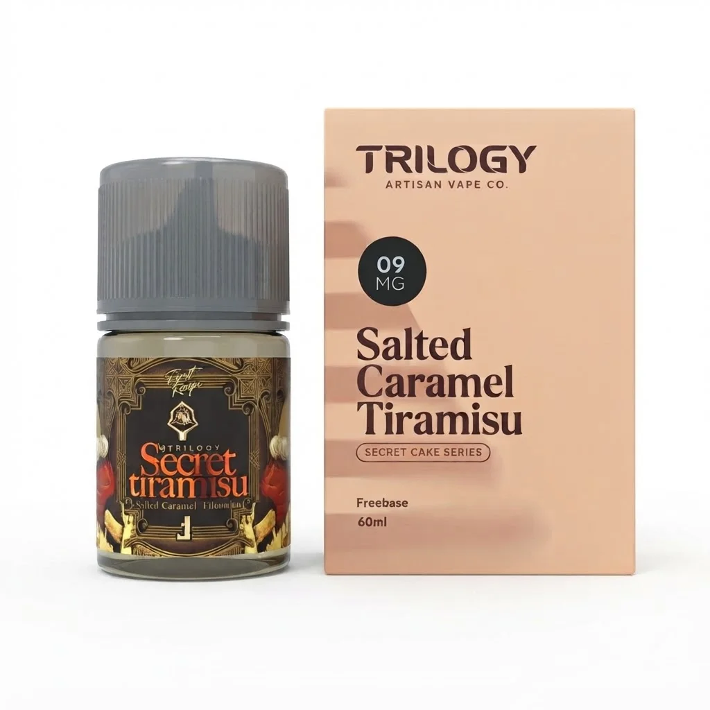 Trilogy Secret Cake Series 60ml - Salted Caramel Tiramisu 9mg