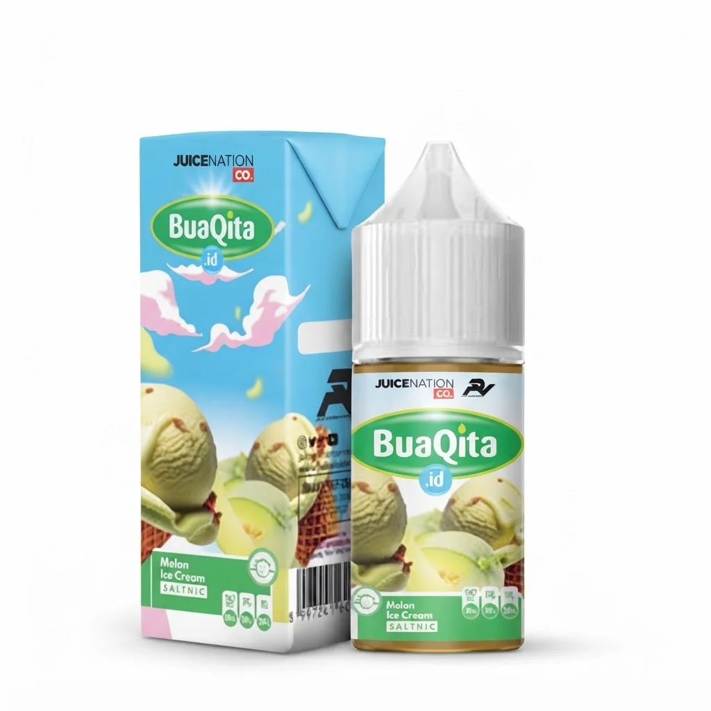 Buaqita Saltnic Ice Cream Series 30ml - Melon Ice Cream 30mg