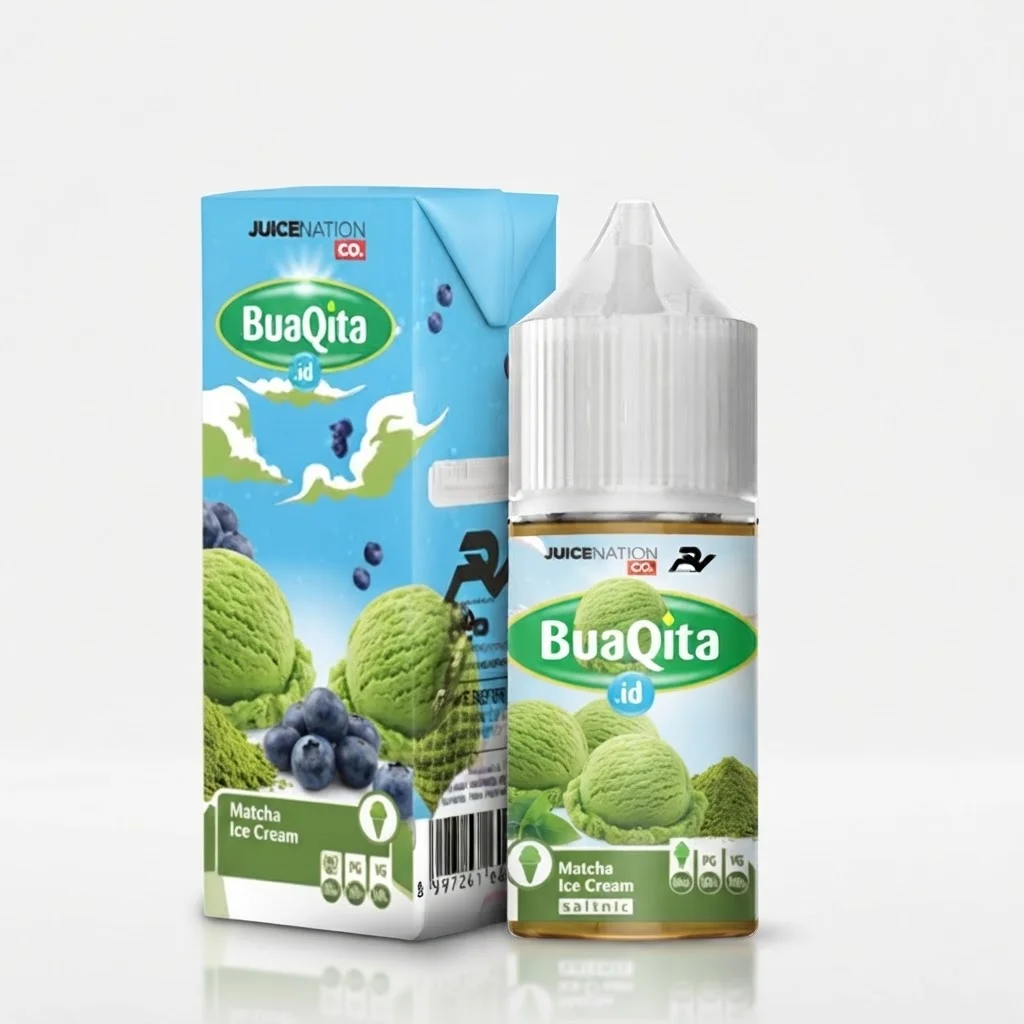 Buaqita Saltnic Ice Cream Series 30ml - Matcha Ice Cream 30mg