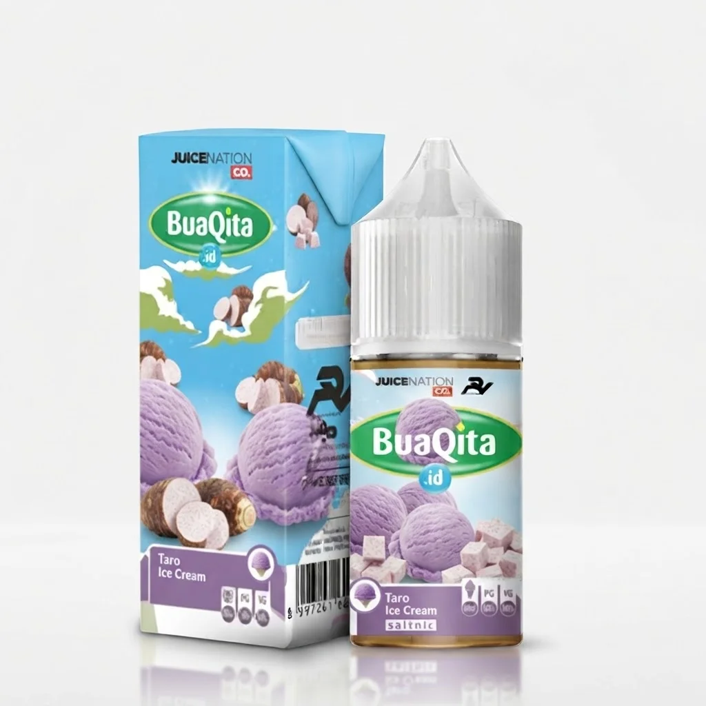Buaqita Saltnic Ice Cream Series 30ml - Taro Ice Cream 30mg