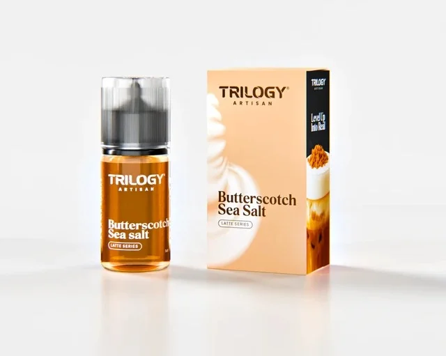 Artisan Saltnic Latte Series 30ml - Butterscotch Sea Salt 30mg