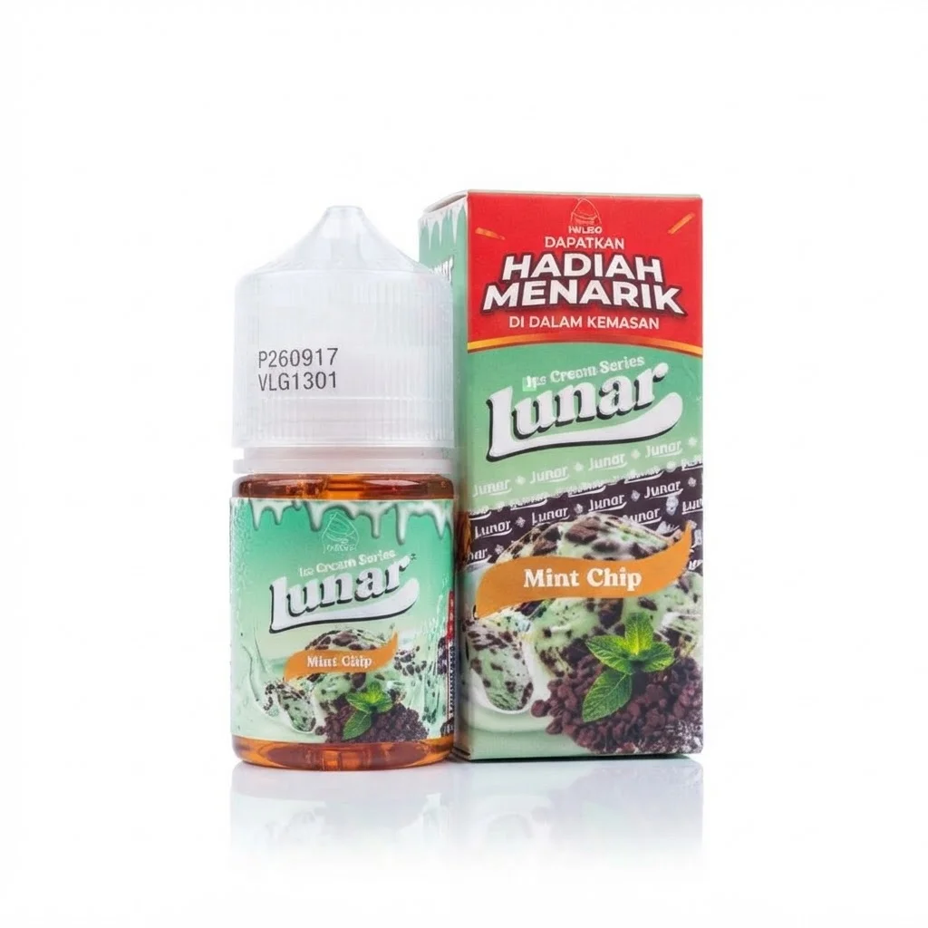 Lunar Ice Cream 60ml - Mint Chip 3mg