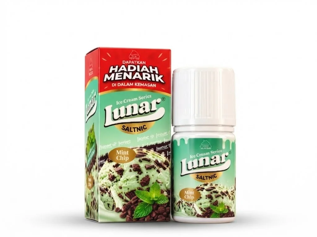 Lunar Ice Cream 30ml - Mint Chip 30mg