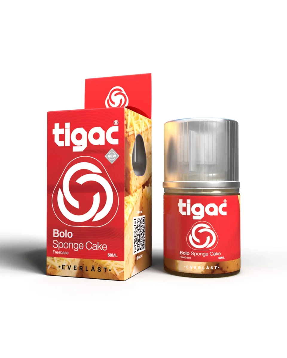 Tigac 60ml - Bolo Sponge Cake 6mg