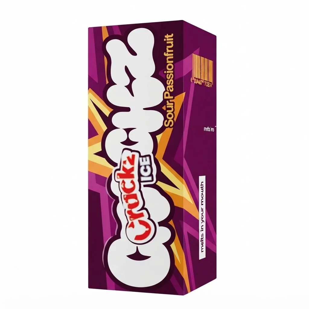 Crackz Ice Saltnic Sour Series 30ml - Sour Passion Fruit 25mg