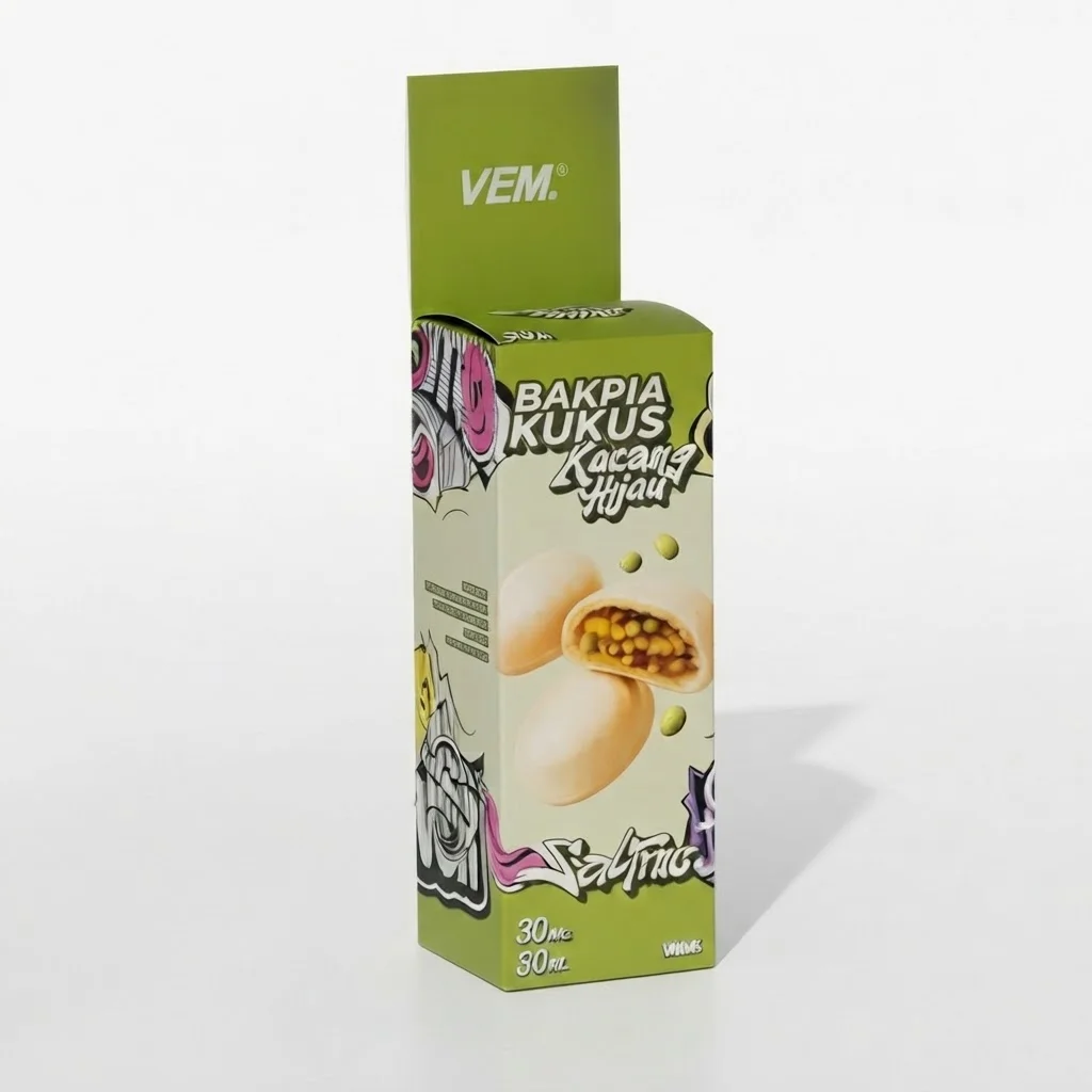 Bakpia Kukus Saltnic 30ml - Kacang 30mg