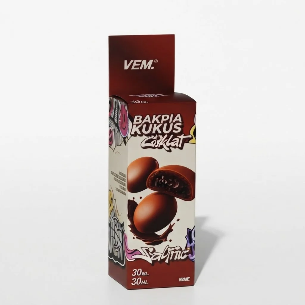 Bakpia Kukus Saltnic 30ml - Coklat 30mg